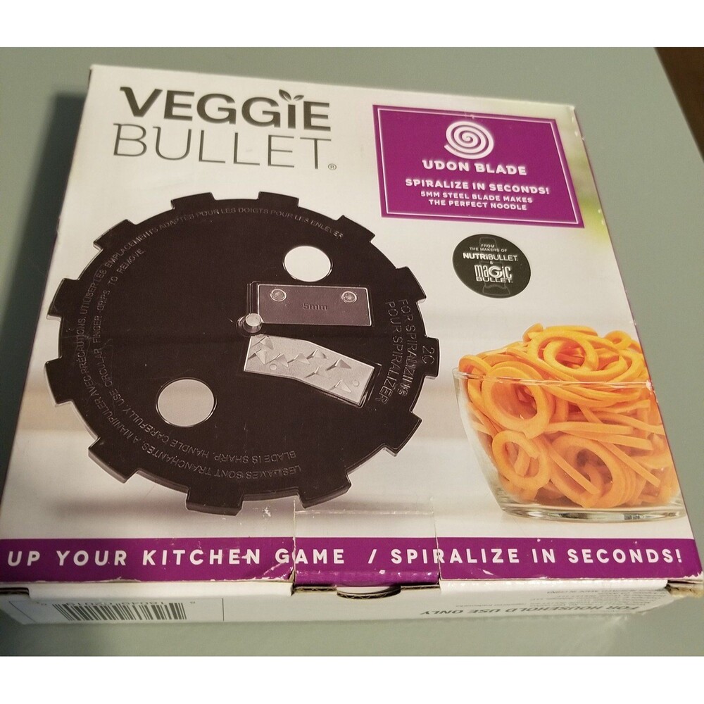 Veggie bullet udon blade accessory
